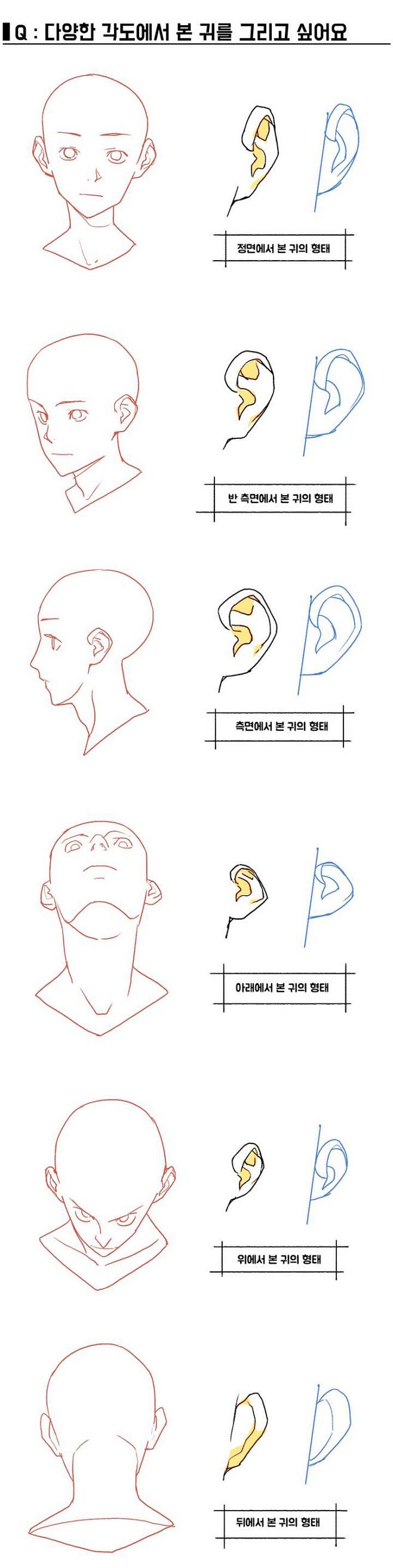 시크릿 캐릭터 드로잉/다양한 각도의 ...