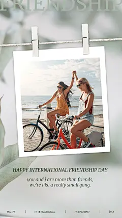 International friendship day Outside Riding Girls Scene Instagram story
