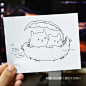 Doodle - Leaf Boat [Inking Video] Mini Monday #2 by PicCandle on DeviantArt