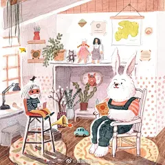 插画艺术馆的照片 - 微相册