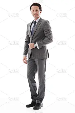 商人的全身像