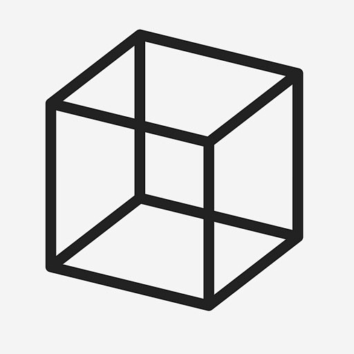 立方体体积三维图标_88ICON https://88icon.com 立方体 体积 三维 形状 对象 几何体 框架 线框