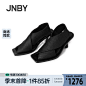【商场同款】JNBY/江南布衣22夏新款设计感露脚女士凉鞋7M4M60510-tmall.com天猫
