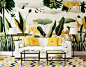 Wall designs for Wallpepper on Behance