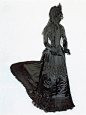 十九世纪九十年代伊丽莎白女王的丧服