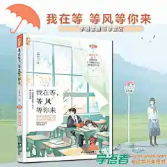 包邮言情小书我在等 等风等你来 云上校园青春小说畅销书青春文学校园爱情文艺书籍青春风都市小情歌系列大鱼文化
