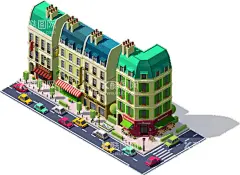 社区场景   - 源文件下载【酷图网】社区场景,立体空间插画,立体空间,城市社区插画,城市插画,社区插画,城市街道,高楼大厦,楼房,住宅区,小区楼房,城市社区