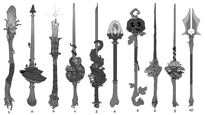 Wand Concept-花瓣网