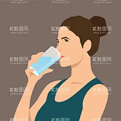 卡通喝水人物  - 源文件下载【酷图网】每日,喝水,时间,一天九杯水,补水,喝饮料,喝水素材,每天8杯水,健康生活,夏季,夏天,夏日,暑假,清凉,人物,清新,背景,海报,素材,海报素材,展板素材,卡通,手绘,插画,元素,矢量,插图,夏装,人物插画,美女,女人,女孩,三伏天,ai,中暑,防暑,炎热,高温,喝水人物,拿着,一杯水,运动后喝水