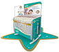 Pampers Pallet Displays on Behance