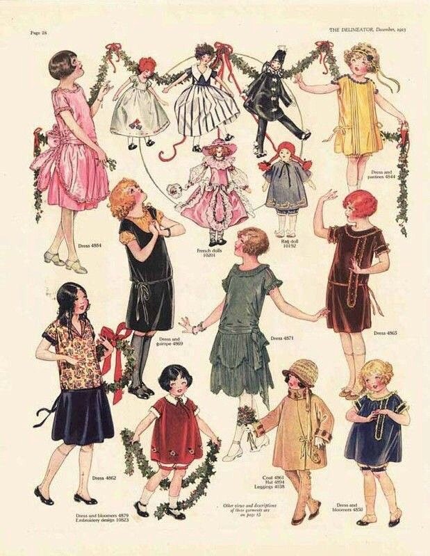 欧式服装——欧洲复古衣服样式，1910～...
