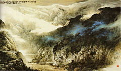 陈又新-搁浅背影采集到施云翔山水画
