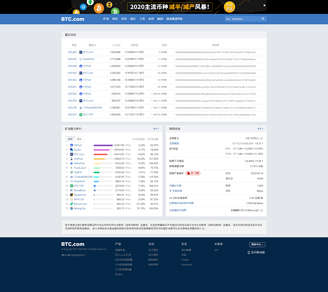 比特币区块浏览器 - BTC.com