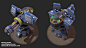 Terran Turret, Dan Cuatt : I concepted my own structure in the Starcraft universe, my Terran Turret. It can target both air and ground units, but has a shorter range. Effective against small banelings and zerglings, not so much larger siege units.