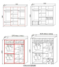 常用衣柜内部结构设计图 #家居微盘点# ​