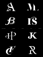 logo设计丨独特创意►►字母之间的巧妙组合