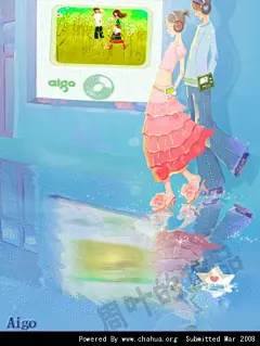 图形艺术系的插画画廊展厅