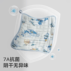 板板板板板蓝根采集到【婴童】小方巾/口水巾