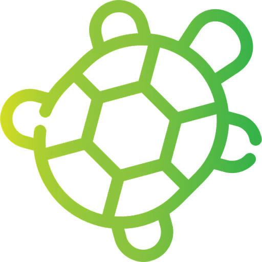 Turtle Generic gradient outline icon-花瓣网
