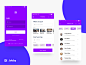 2 years ago in NYC I've designed Jobby, an app for instant dating based on your interests or your job.
Now I'm working on re design and this is a little preview.

You can see the old version .sketch here.

Enjoy.