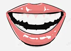 手绘嘴巴 创意素材
