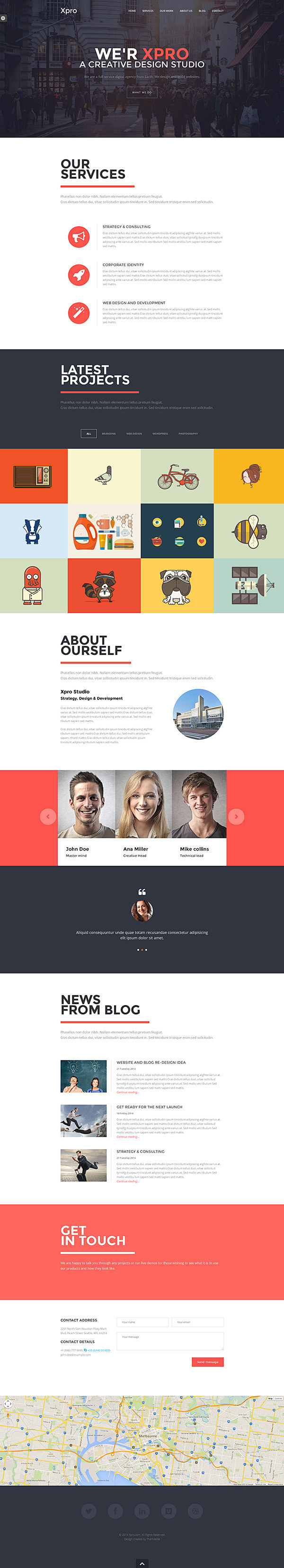 Xpro - Onepage Multi...