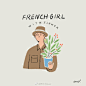 little french life 
#DiaryDrawing# ​​​​