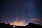 美丽的夜晚星空美景高清摄影图片 - 素材中国16素材网