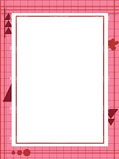 粉色边框背景  - 源文件下载【酷图网】背景,红色,粉色,手绘,线条,简约,