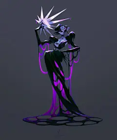 Lady Toxine | Romain Mazevet’s DTIYS