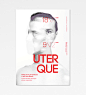 Uter Que /One or the other/ : Visual identity for physical theatre performance. Focused to the processes of reminiscence. Logo, poster variations, flyers, advertisements, brochure.