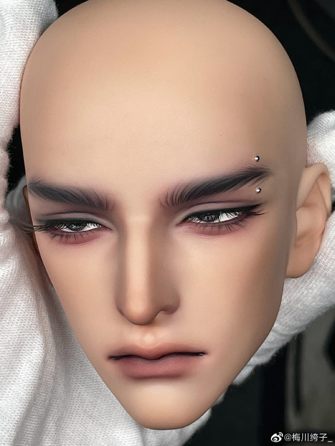 #bjd妆面##bjd# 黑皮 ​​​​