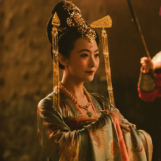 三千院复刻隋朝文物李静训花丝蜻蜓眼项链长安十二时辰许鹤子同款淘宝