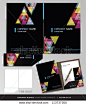 Corporate Identity Business Set. Folder Design Template. Vector Illustration. - 113737300 : Shutterstock