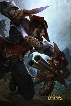 League of Legends rivalries by Riot Artist Alvin Lee
