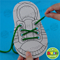 穿鞋板 幼儿园布鞋跑鞋美可DIY手工制作热卖儿童涂色绘画创意材料-淘宝网