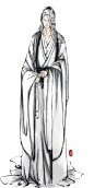 魔道祖师 同人插画 半场海带子/绘