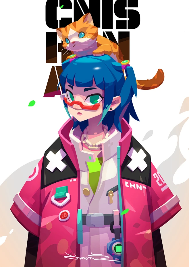 chanin-suasungnern-character-03c.jpg (1920×2716)-花瓣网