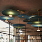 Feel Pendant by Penta : The Feel Pendant by Penta is a modular lighting piece that is created to upscale the atmosphere of any contemporary architecture via a skillful management of illumination and sound waves.
