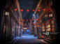 浙江杭州夜晚河坊街创意图片素材 - 500px Select RF