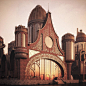 蒸汽朋克美式西部科幻电影游戏城市建筑3D模型素材 Kitbash3D – Steampunk插图4