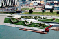 Beale Street Landing in Memphis, Tennessee—a waterfront park designed in collaboration with RTN Architects, Bounds & Gillespie Architects, Consulmar, and L'Observatoire International. Photo courtesy of Memphis Riverfront Development Corp.: