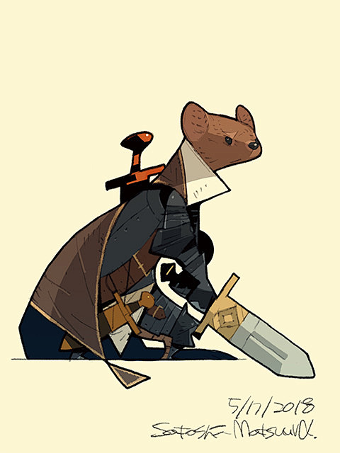 Weasel Knight, Satos...