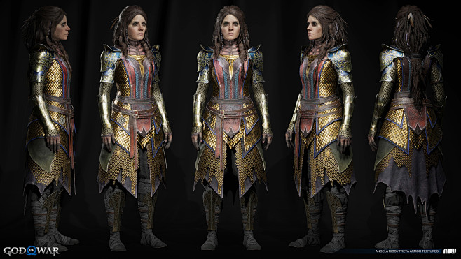 God of War Ragnarok - Freya Valkyrie set