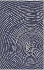 Statement designed custom rug - Bole: 