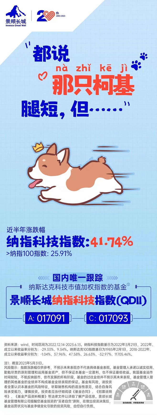 景顺纳指科技2