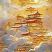 千库网_金奢金色国潮宫阙金色宫殿建筑_插画编号194125