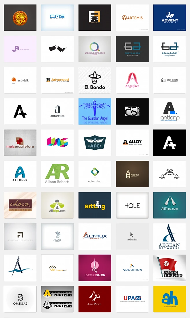 关于字母A的LOGO_平面设计_标志设计_设计秀高手-花瓣网