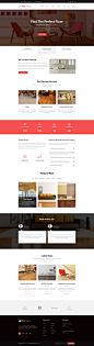 World Flooring - Flooring & Tiles PSD Template