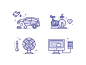 Dribbble - Service Icons by Matt Anderson